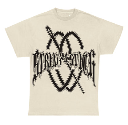 SCRIPT TEE BLACK