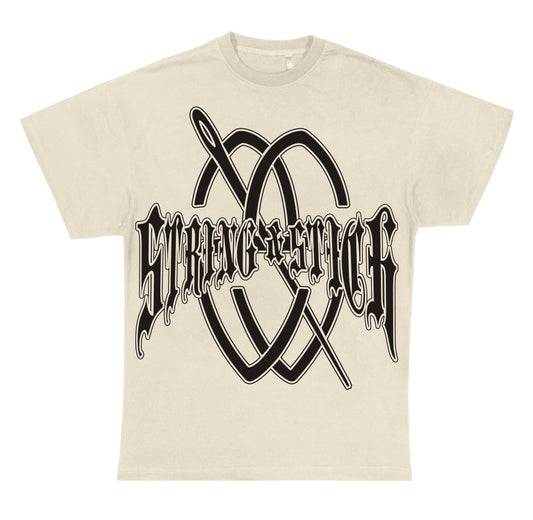 SCRIPT TEE BLACK