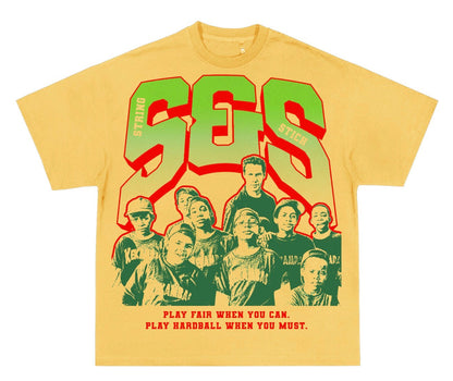 Yellow Play Hardball Tee